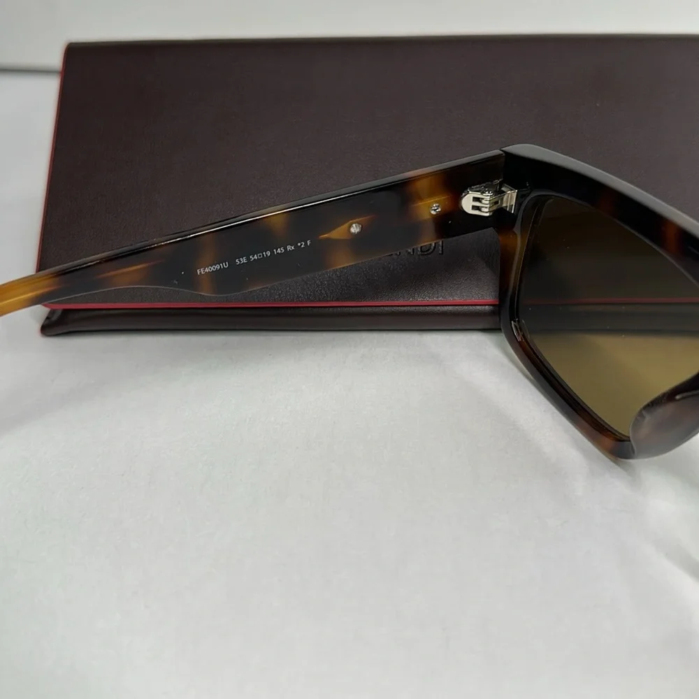 💯- New Authentic FENDI FE40091U 5453E MAN SUNGLASSES